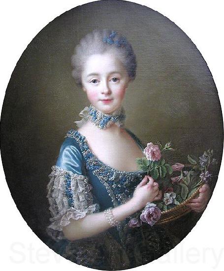 Francois-Hubert Drouais Lady Amelia Darcy, 9th Baroness Conyers Germany oil painting art